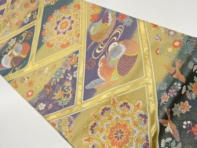 Japanese Kimono / Fukuro Obi Silk